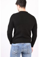 Men Sweater Only&Sons Onsal Life Reg 7 Crew Black